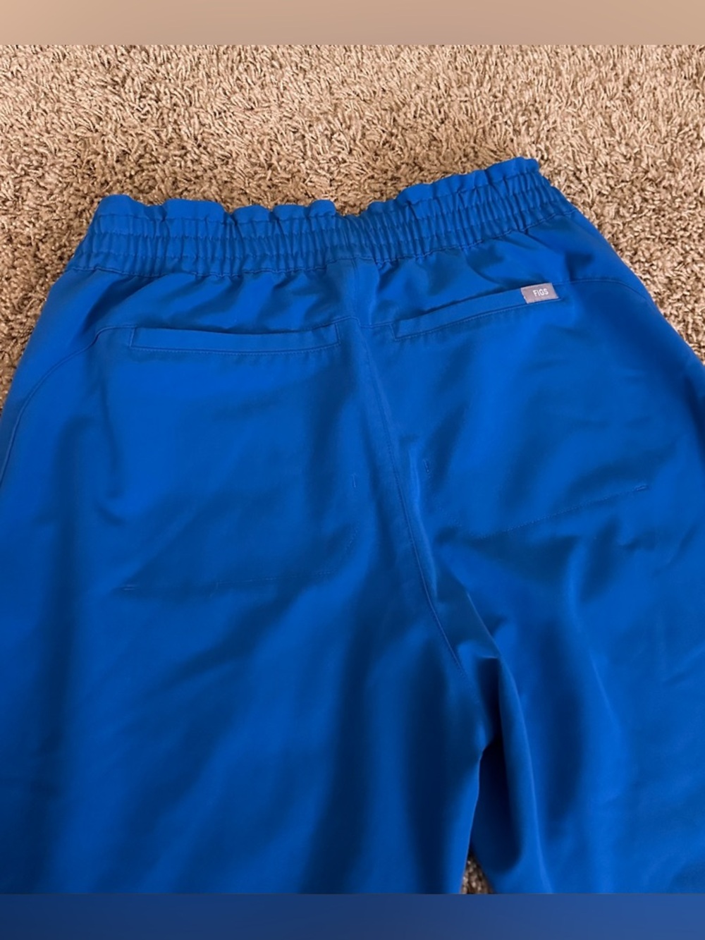 Figs High Waisted Royal Blue Regina Pants Medium - Picture 8 of 11
